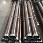 high volume machine shop machining showing long full length hydraulic cylinder tubes honed skived and burnished for manufacturing hydraulic cylinders at A1 Hydraulic Engineering